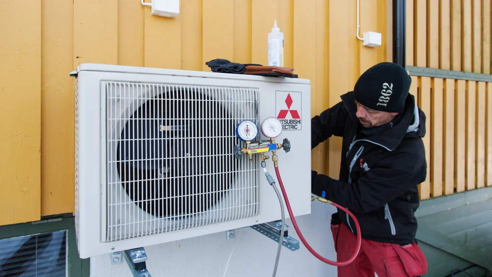 Varmepumpemarkedet økte med 13 prosent